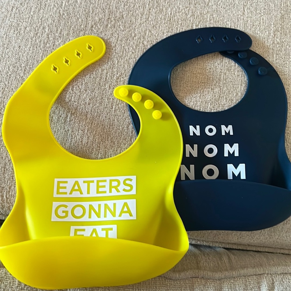 Simka Rose Silicone Baby and Toddler Bib